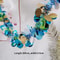 Lush Eucalyptus Garland With White Flowers 708 Artificial Greenery For Home Party Holiday Decor 11