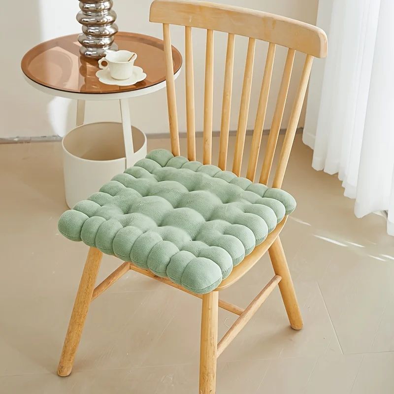 Cozy Biscuit Plush Cushion Chair Pad Soft CookieStyle Tatami Back Pillow For Decor Comfort 10