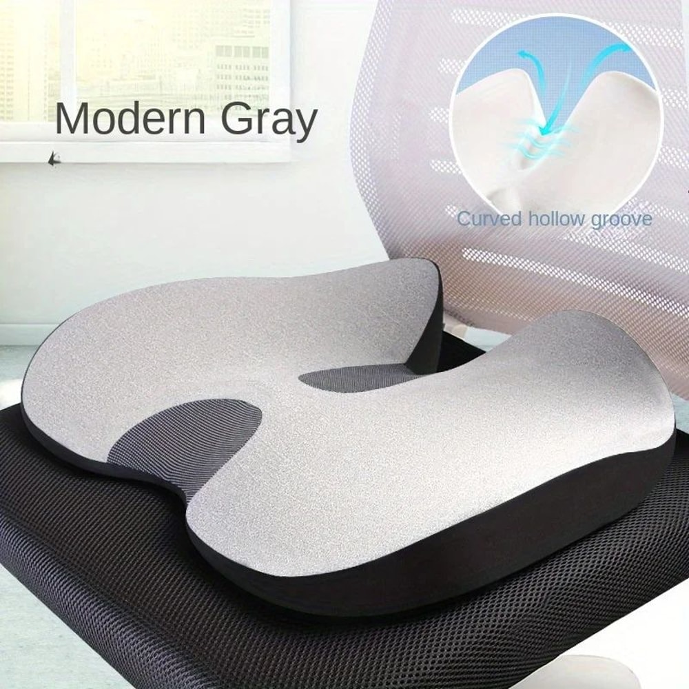 Premium Orthopedic Memory Foam Seat Cushion Tailbone Sciatica Pain Relief Coccyx Cushion 8