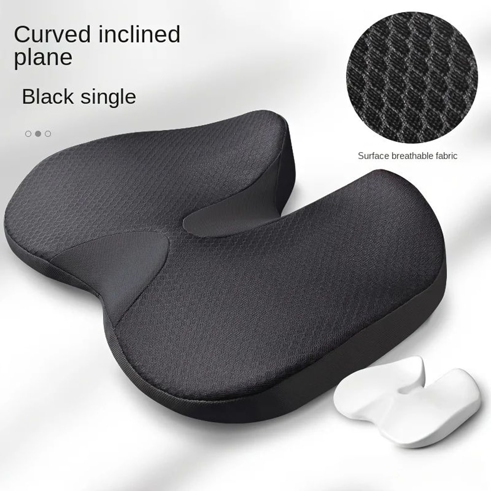 Premium Orthopedic Memory Foam Seat Cushion Tailbone Sciatica Pain Relief Coccyx Cushion 9
