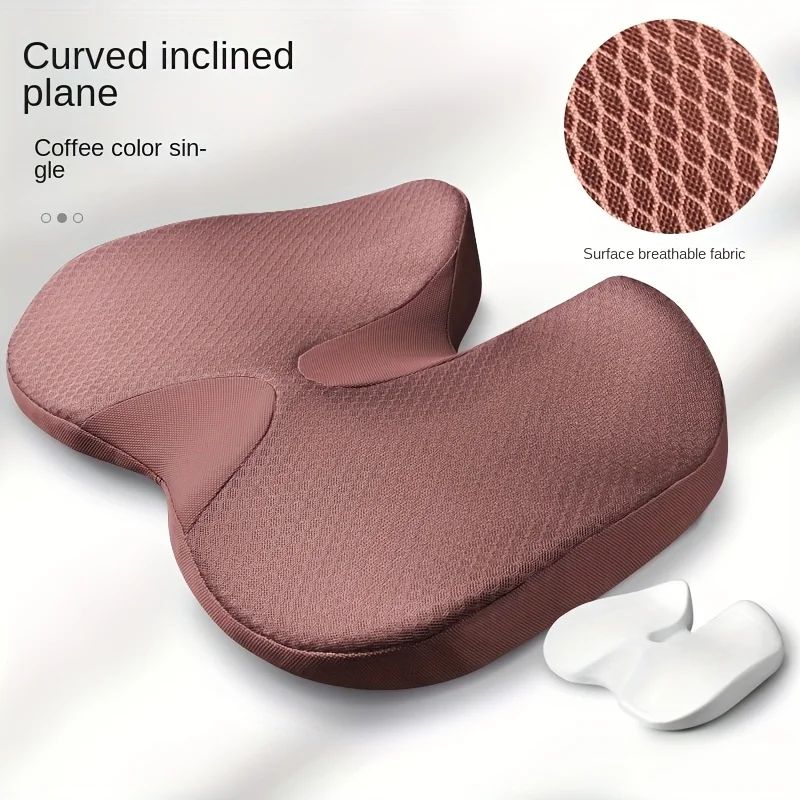 Premium Orthopedic Memory Foam Seat Cushion Tailbone Sciatica Pain Relief Coccyx Cushion 11