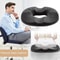 ComfortPlus Memory Foam Donut Cushion Tailbone Hemorrhoid Relief Seat Pad 5