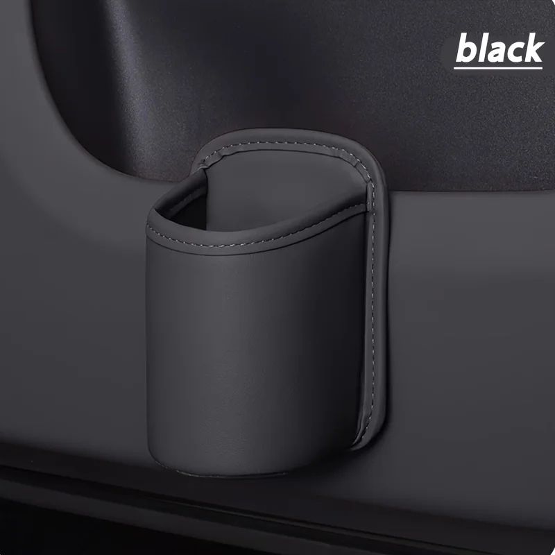 CarEase FauxLeather ClipOn Cup Storage Holder 6