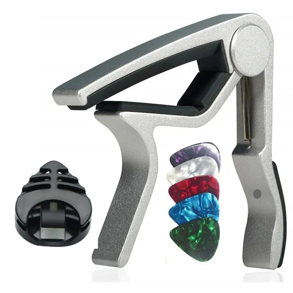 ProGrip MultiSet Guitar Capo Kit For Acoustic Electric Guitars 5