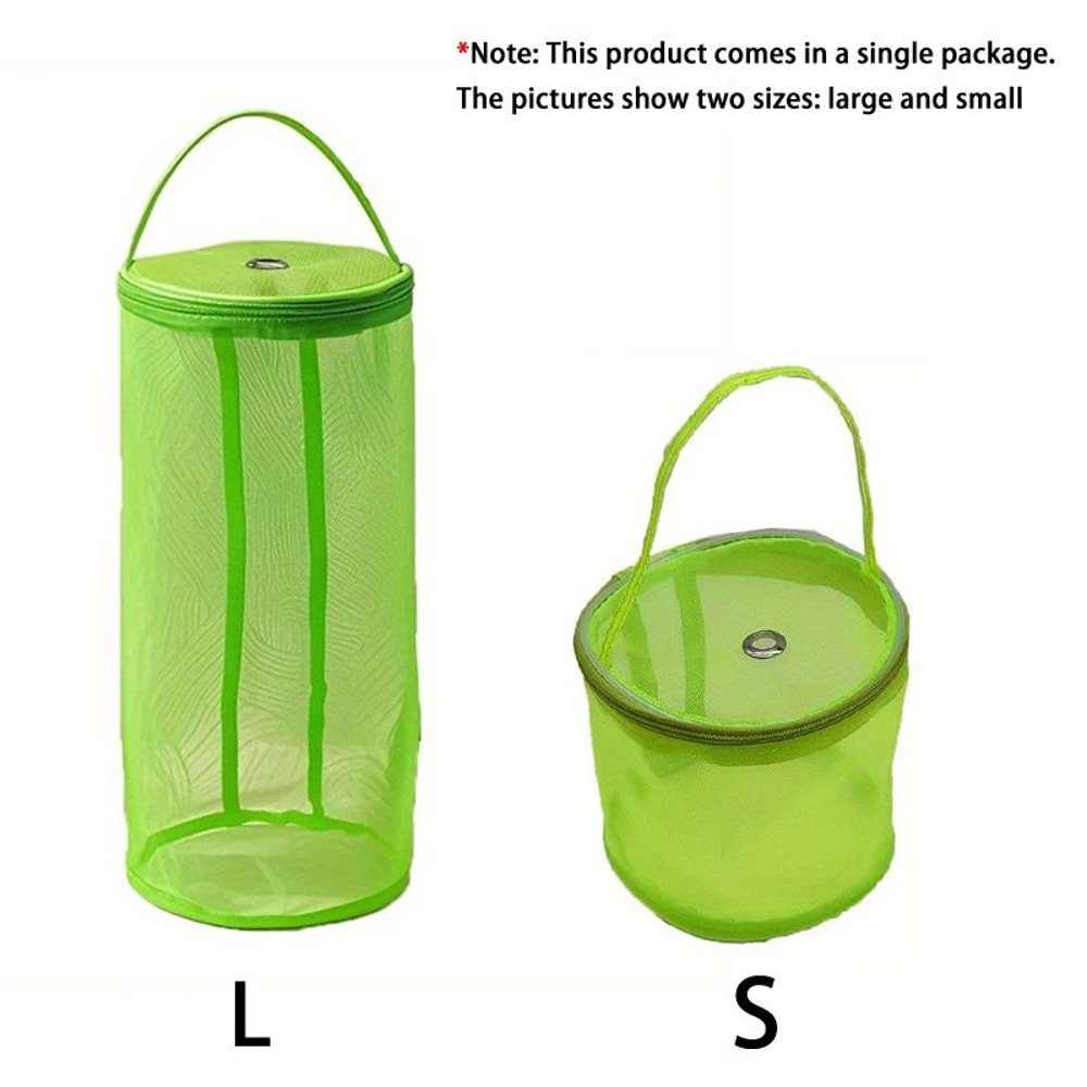 Portable Mesh Yarn Storage Crochet Project Bag Organizer 7