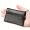 Compact Leather Coin Purse Mini Wallet ZipAround Change Pouch For Men Women Kids 1