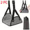 Adjustable Travel Foot Hammock For Airplane Office Comfort 9