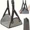 Adjustable Travel Foot Hammock For Airplane Office Comfort 6