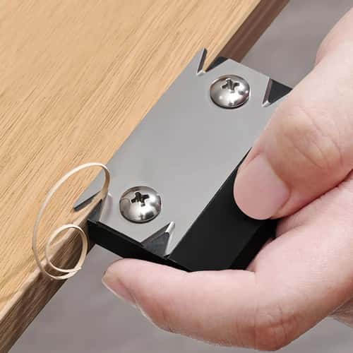 Compact Wood Edge Chamfer & Deburring Trimmer