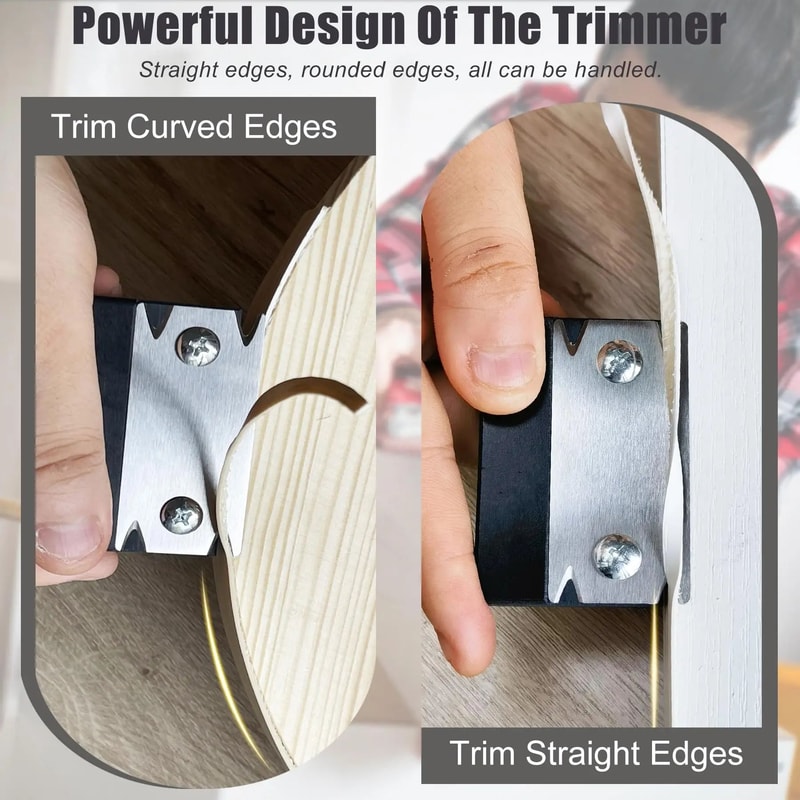 Compact Wood Edge Chamfer Deburring Trimmer 3