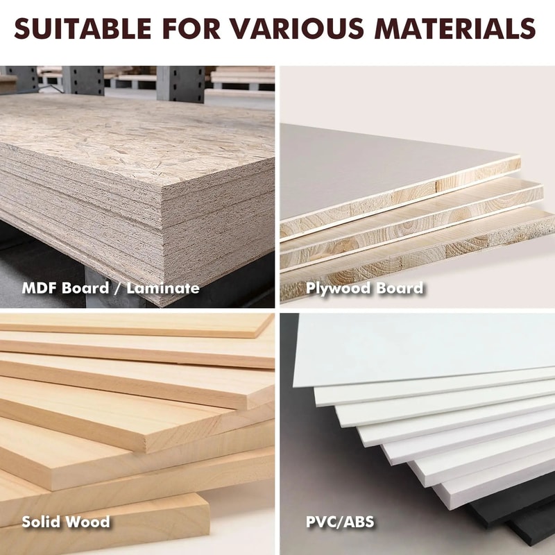 Compact Wood Edge Chamfer Deburring Trimmer 5