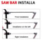 8in1 Precision MultiMaterial Hand Saw Kit For DIY Woodworking Metalworking 3