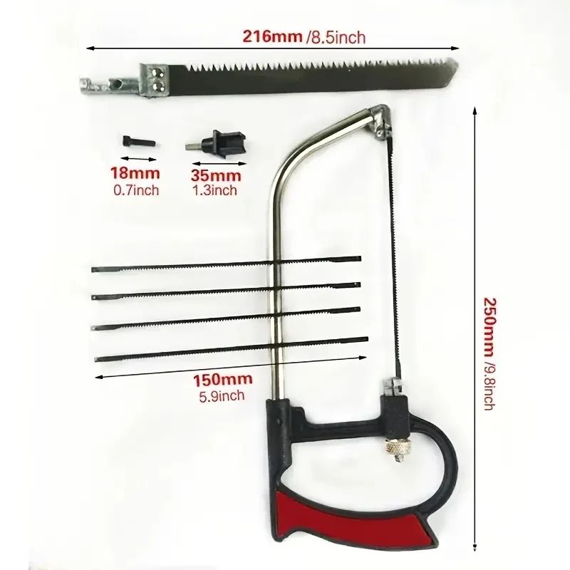 8in1 Precision MultiMaterial Hand Saw Kit For DIY Woodworking Metalworking 1