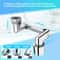 Universal Swivel Faucet Extender 1080 DualMode Rotating Sprayer For Kitchen Bathroom 1