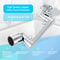 Universal Swivel Faucet Extender 1080 DualMode Rotating Sprayer For Kitchen Bathroom 3