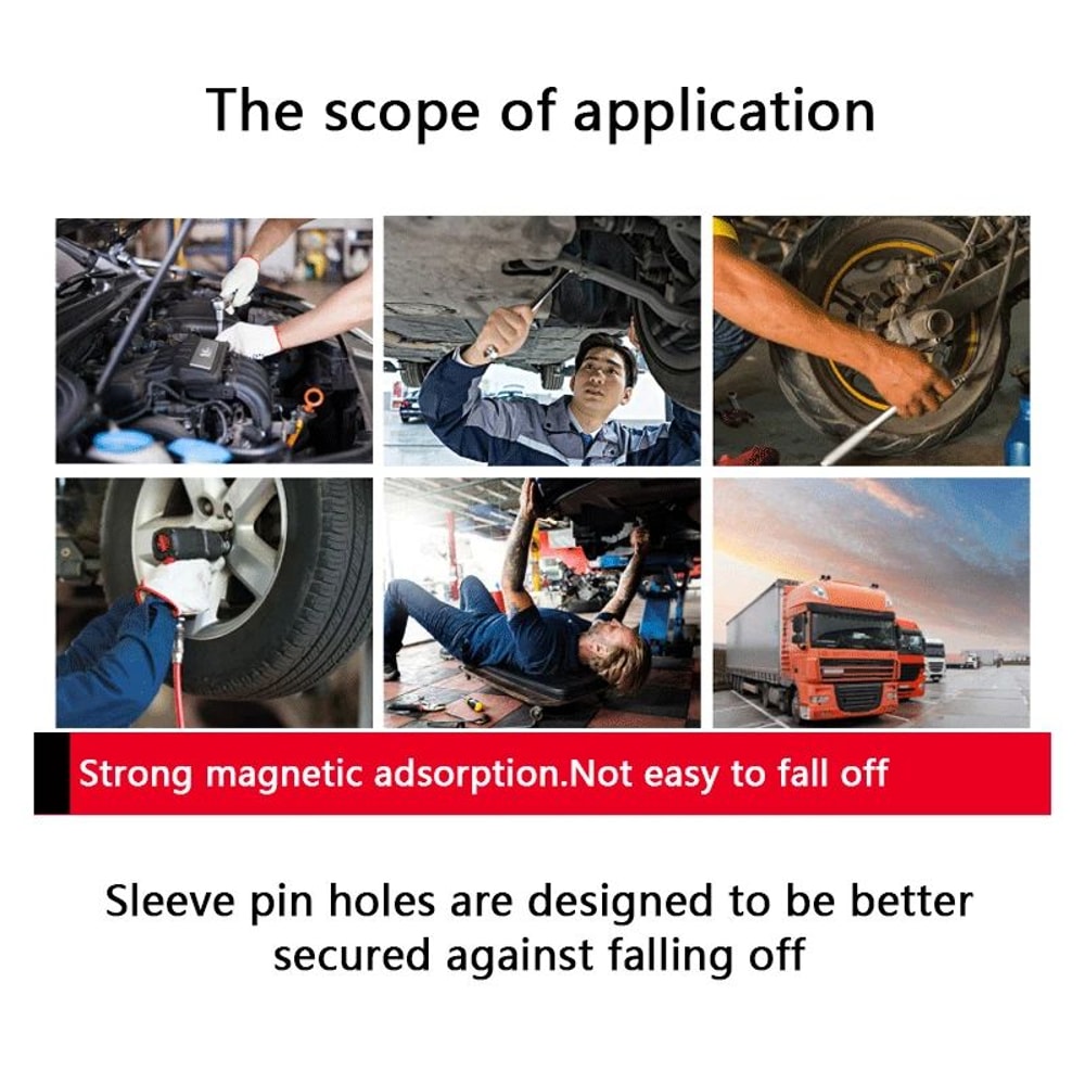 Ultimate DrilltoSocket Adapter Set Magnetic Hex Socket Wrench Extension Kit 4