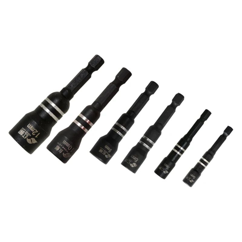 Ultimate DrilltoSocket Adapter Set Magnetic Hex Socket Wrench Extension Kit 5