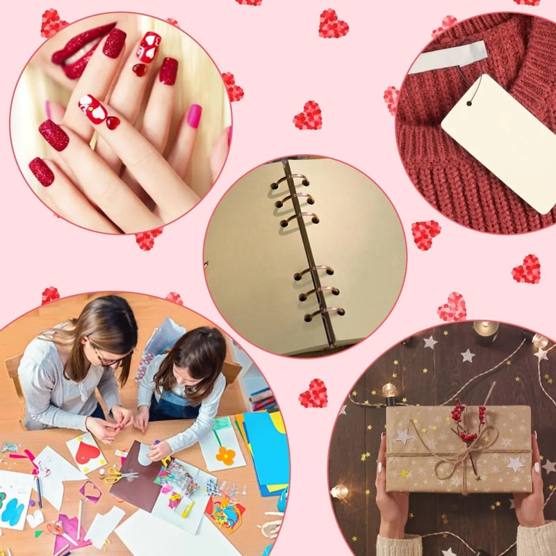 CuteCraft SingleHole Paper Puncher Star Heart Circle DIY Shape Cutter 3