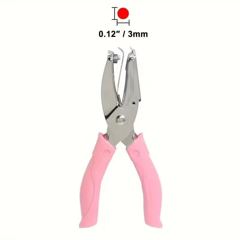 CuteCraft SingleHole Paper Puncher Star Heart Circle DIY Shape Cutter 6