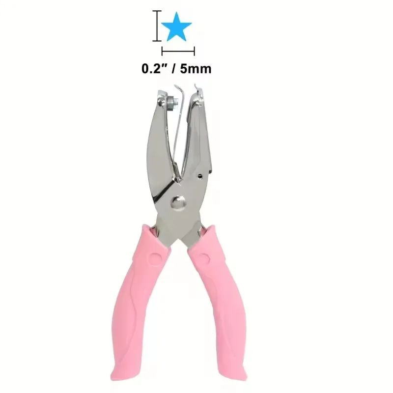 CuteCraft SingleHole Paper Puncher Star Heart Circle DIY Shape Cutter 8