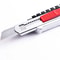 PrecisionPro Retractable Stainless Steel Utility Knife Includes 5 Extra Blades 3