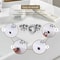 Premium Overflow Drain Cover Set For Sinks Bathtubs Circular Decorative Basin Caps 2