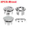 Premium Overflow Drain Cover Set For Sinks Bathtubs Circular Decorative Basin Caps 7
