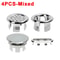Premium Overflow Drain Cover Set For Sinks Bathtubs Circular Decorative Basin Caps 7