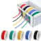 Premium 18 AWG Stranded Copper Wire Set Flexible Tinned Copper Hookup Wire 5Color Kit 164 Ft Per R 0
