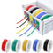 Premium 18 AWG Stranded Copper Wire Set Flexible Tinned Copper Hookup Wire 5Color Kit 164 Ft Per R 0