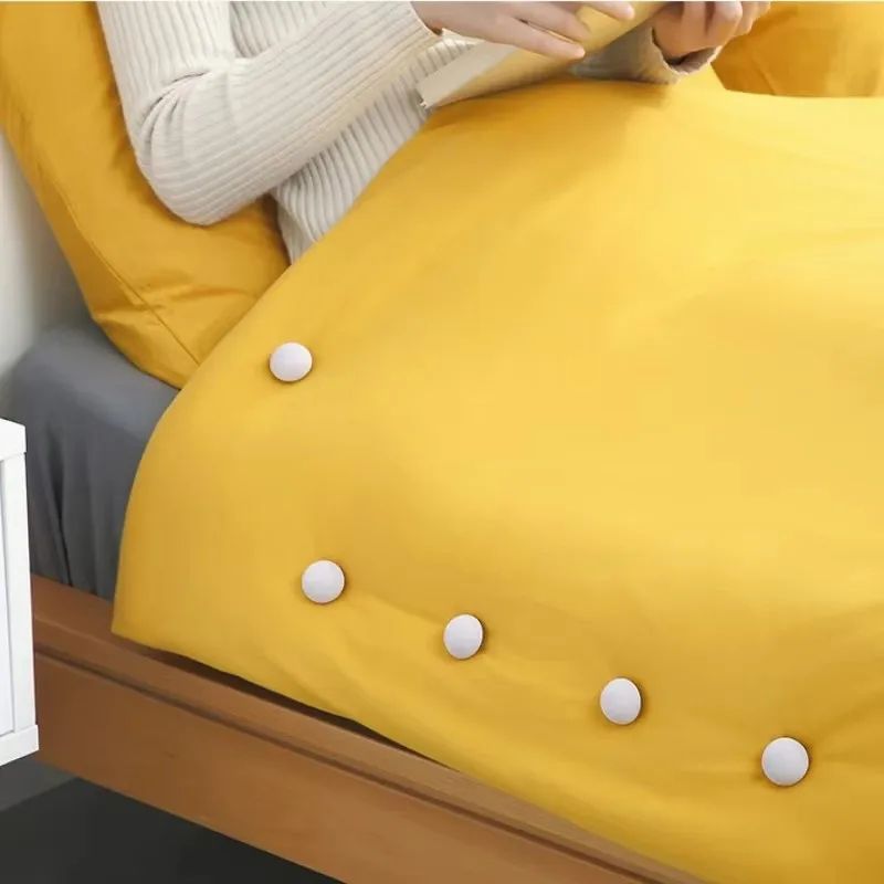 Premium Bed Sheet Quilt Clip Set Secure Duvet Cover Fastener Grip 48 Pcs 2