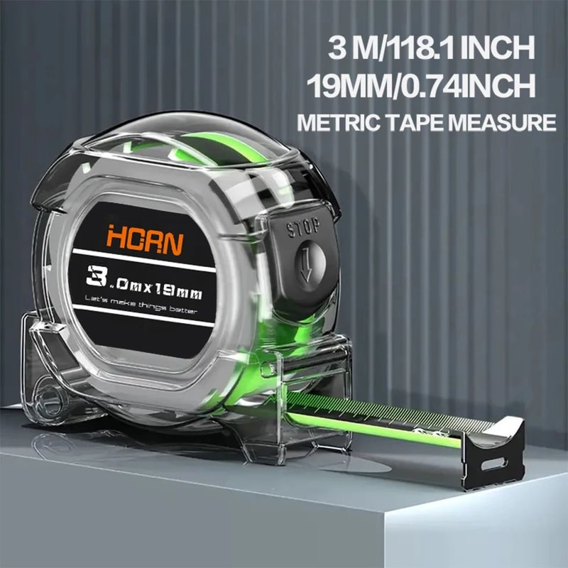 Premium SelfLocking Fluorescent Tape Measure 3 5 75 10 M Durable Measuring Tape 6
