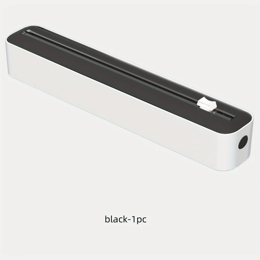 2in1 Plastic Wrap Foil Dispenser SuctionBase Kitchen Organizer With Slide Cutter 8