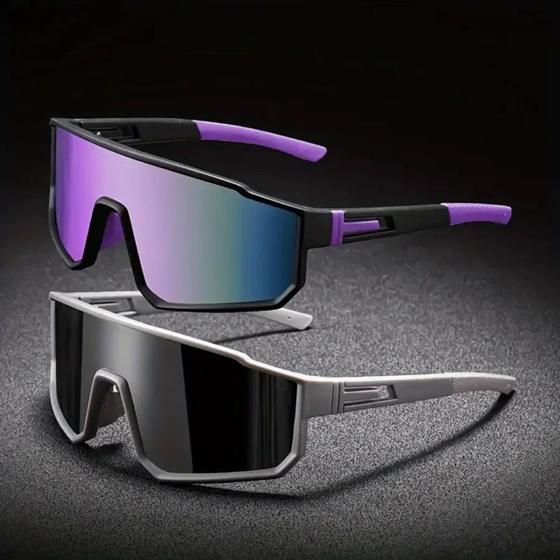 Ultimate Oversized Cycling Motorcycle Sunglasses Windproof Outdoor Sports Shades 1