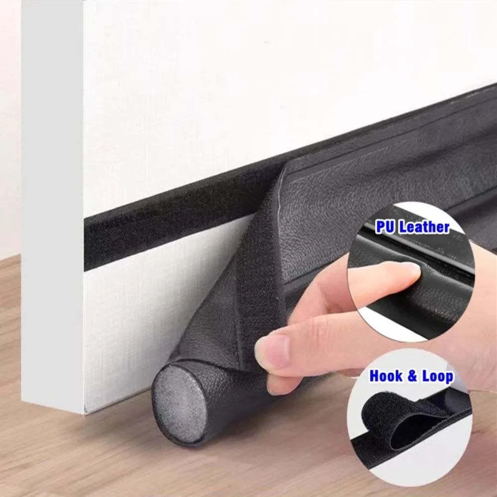 Premium Adjustable Door Bottom Seal UnderDoor Weatherstrip Draft Stopper 5