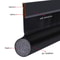 Premium Adjustable Door Bottom Seal UnderDoor Weatherstrip Draft Stopper 2