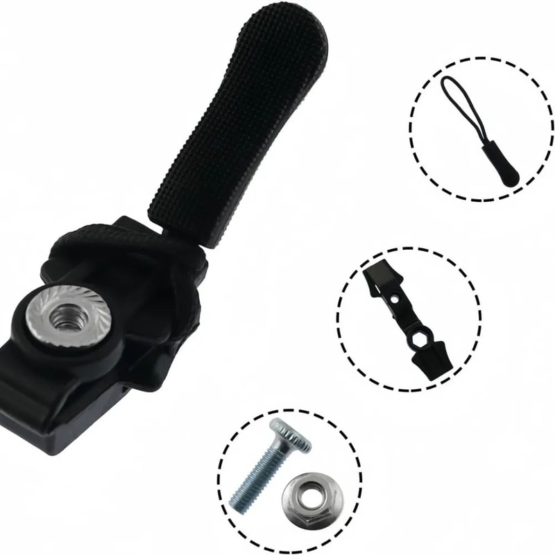 Universal Zipper Replacement Slider QuickInstall Detachable Zipper Head For Jackets Bags Luggage 2