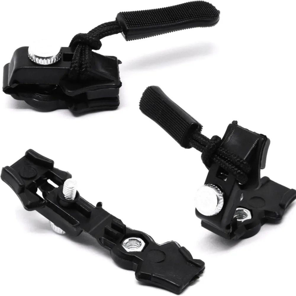 Universal Zipper Replacement Slider QuickInstall Detachable Zipper Head For Jackets Bags Luggage 4