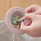 Silicone AntiClog Drain Filter Hair Catcher Flexible Sink Strainer Cover 4
