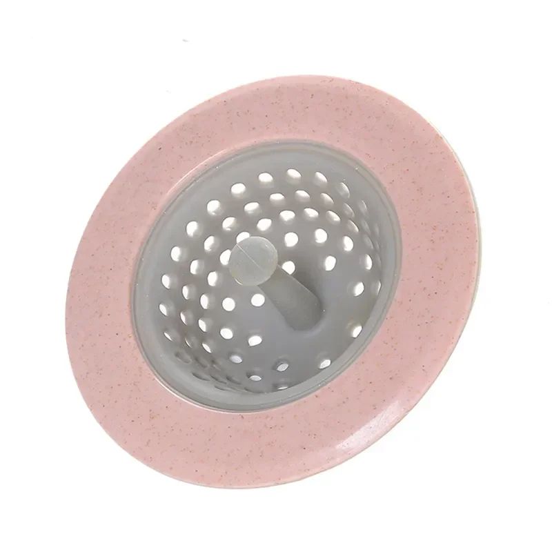 Silicone AntiClog Drain Filter Hair Catcher Flexible Sink Strainer Cover 7