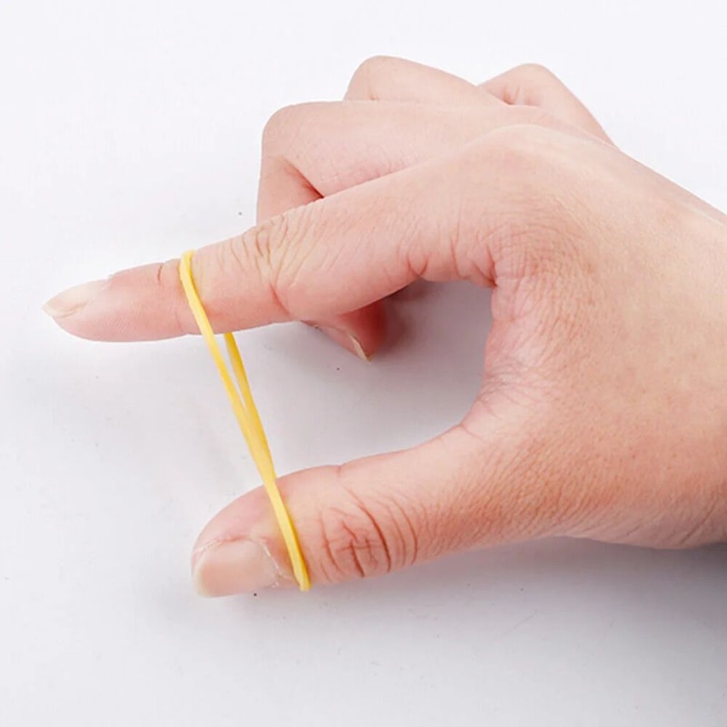 Premium Elastic Rubber Bands Set Durable MultiSize Office School Fasteners 4