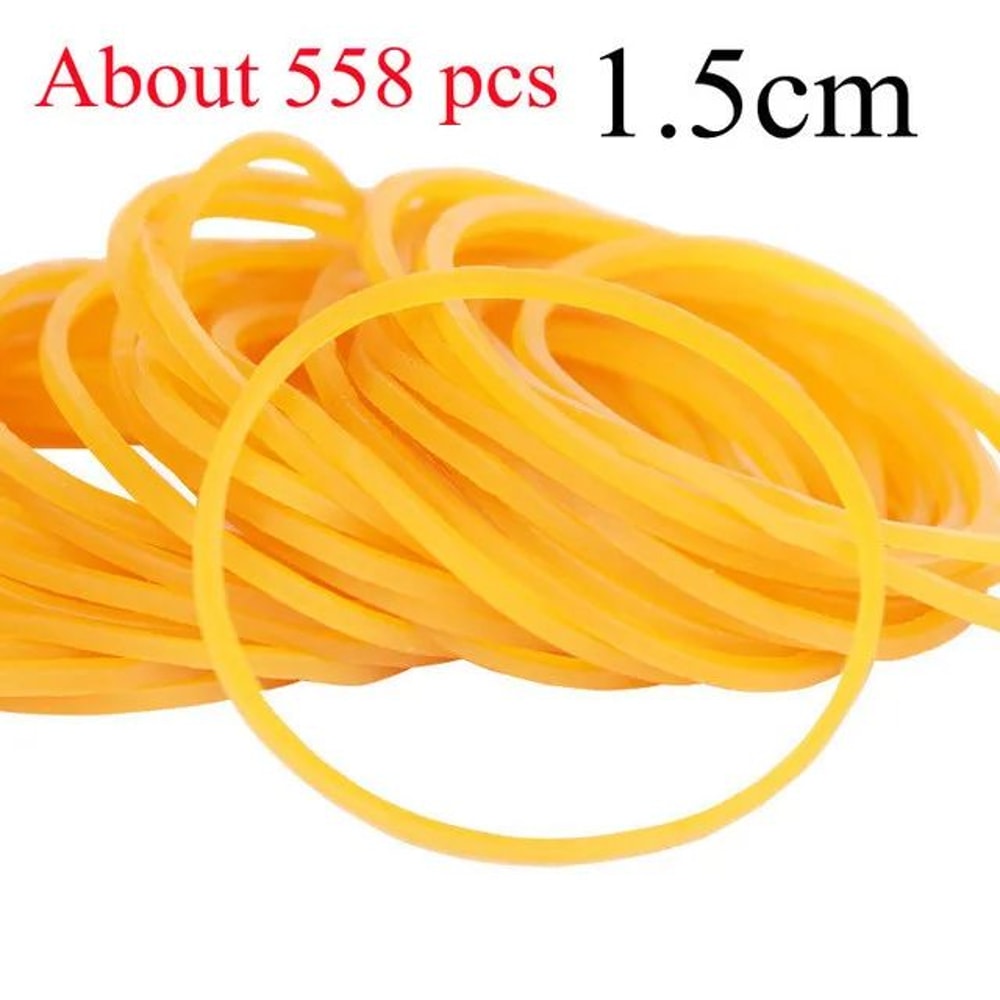 Premium Elastic Rubber Bands Set Durable MultiSize Office School Fasteners 6