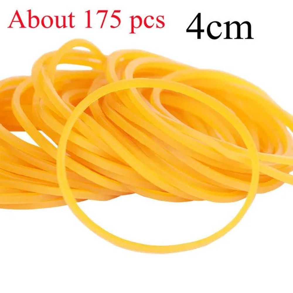 Premium Elastic Rubber Bands Set Durable MultiSize Office School Fasteners 10