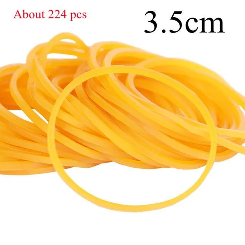 Premium Elastic Rubber Bands Set Durable MultiSize Office School Fasteners 9