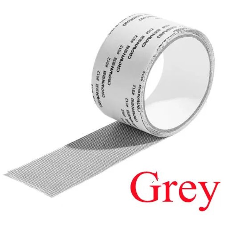 SmartFix SelfAdhesive Window Screen Repair Tape Durable Mesh Patch For Holes Tears 10