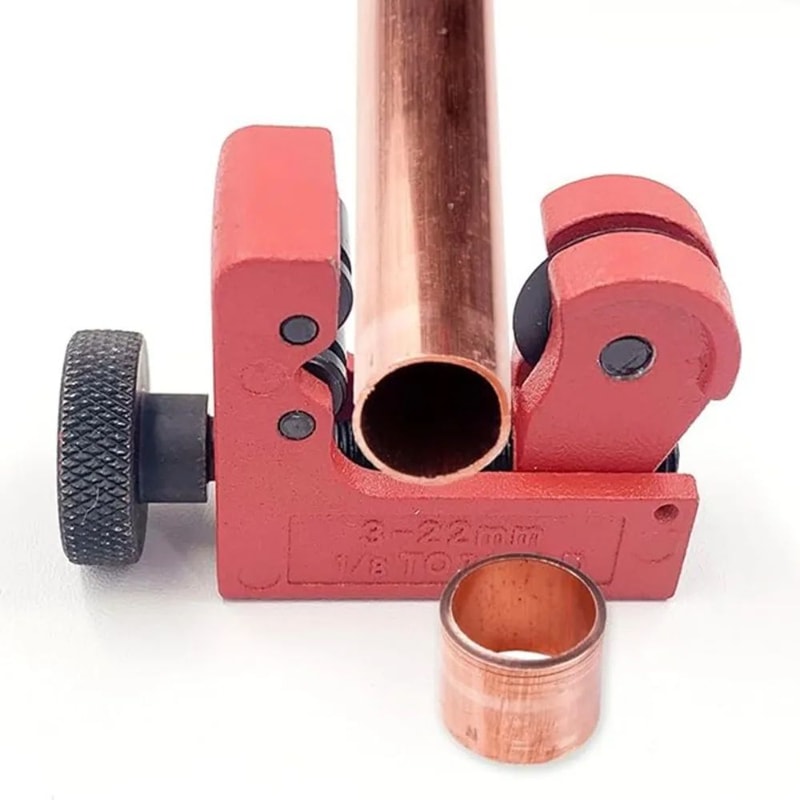 Compact ArrowStyle Aluminum Pipe Cutter Precision Water AC Tube Cutter 3