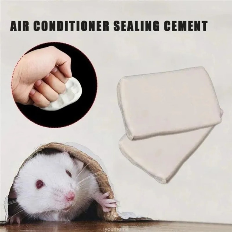 Premium Waterproof Wall Hole Filler Flexible Rubber Sealant For Pipes AC Holes 2