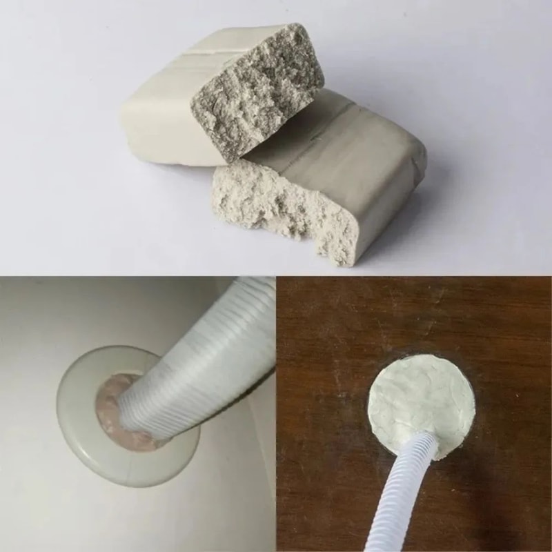Premium Waterproof Wall Hole Filler Flexible Rubber Sealant For Pipes AC Holes 3