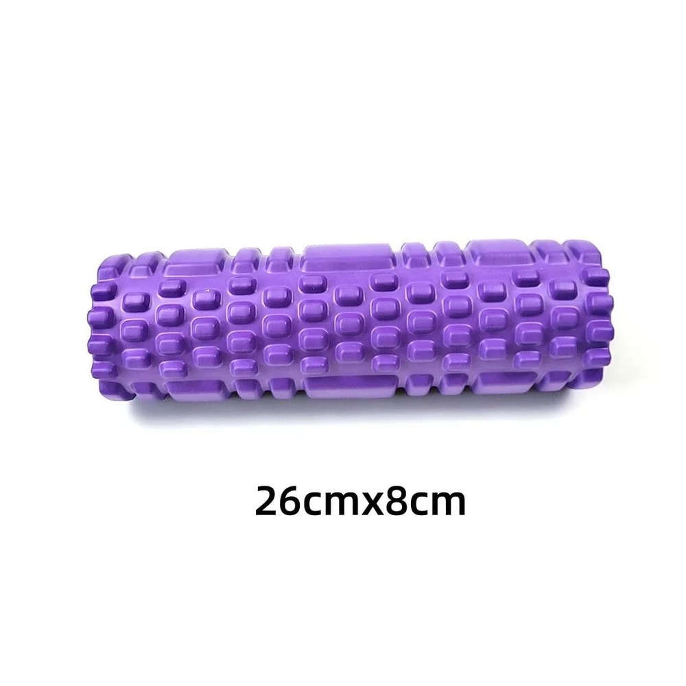 Compact Pilates Yoga Foam Roller Deep Muscle Massage Recovery Column 8