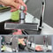 SmartFlow 360 Universal Kitchen Faucet Nozzle Waterfall SplashProof Rotating Tap Adapter 4